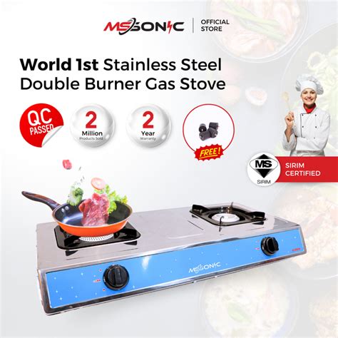 sonic gas stove